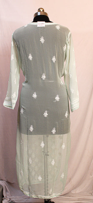 Munmun Georgette Kurti With Gota Patti