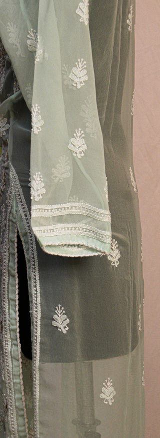 Munmun Georgette Kurti With Gota Patti