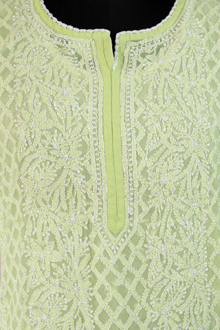 Haniya Straight Chikankari Kurti