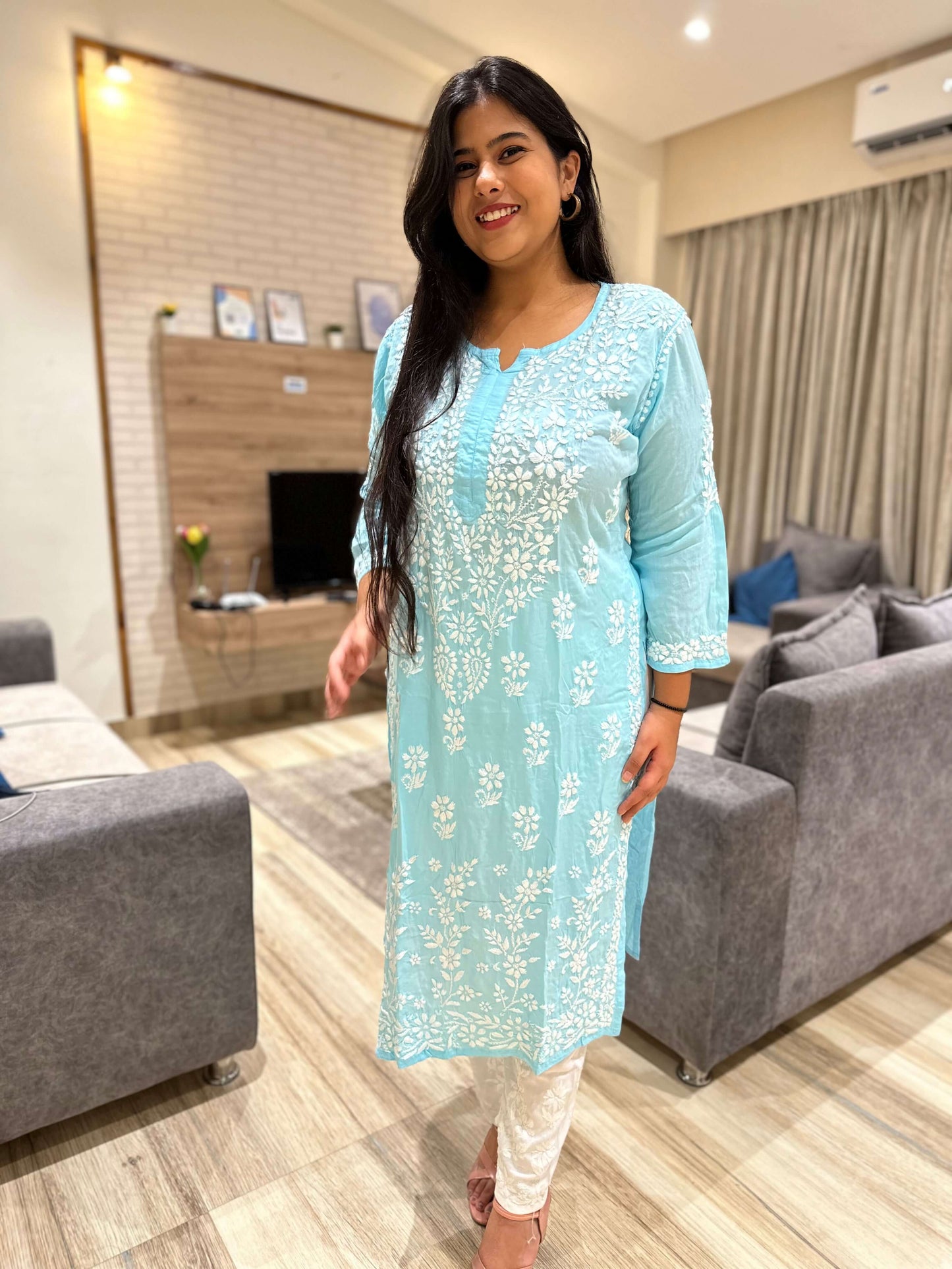 Aaliya Long Modal Kurta