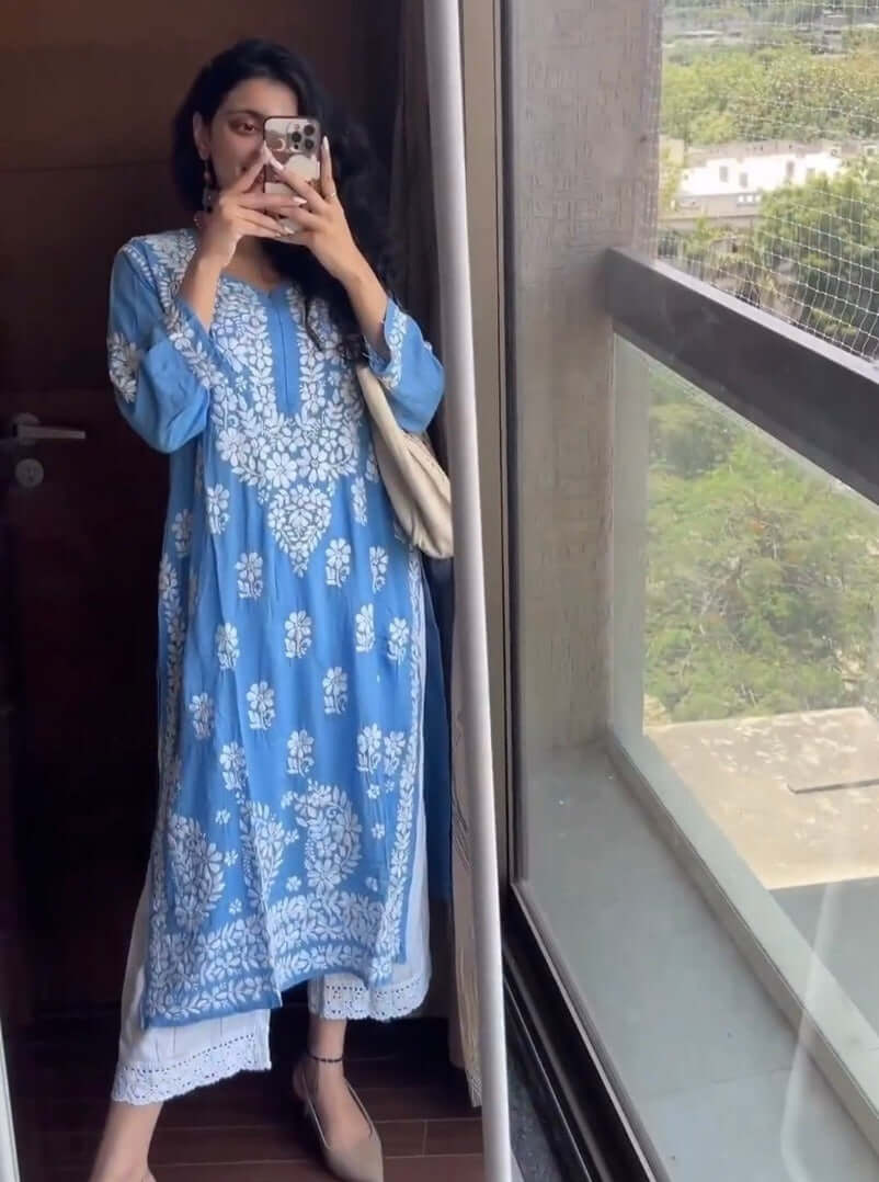 Aaliya Long Modal Kurta