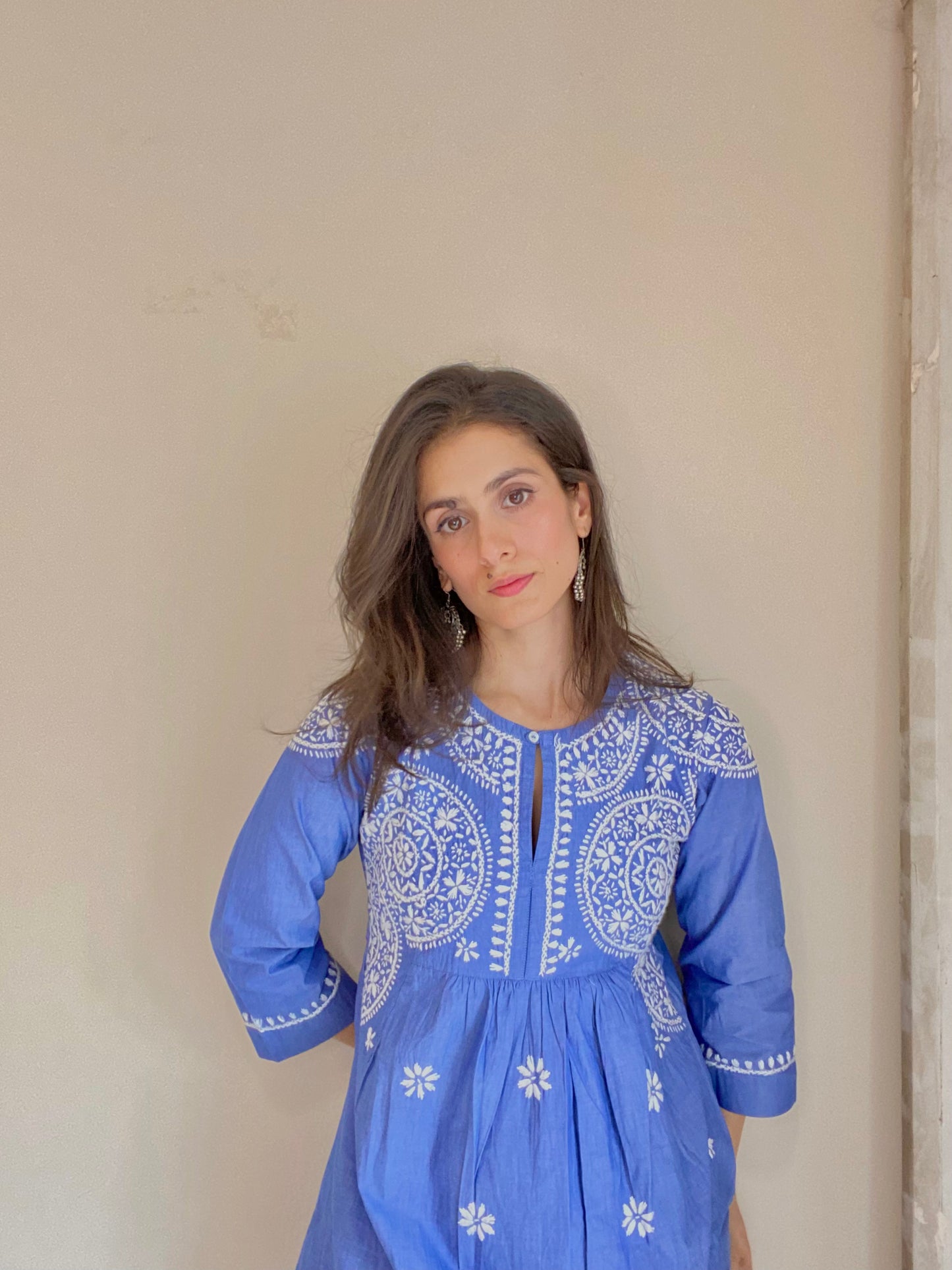 Nazm Cotton Kurti and Plazo Set