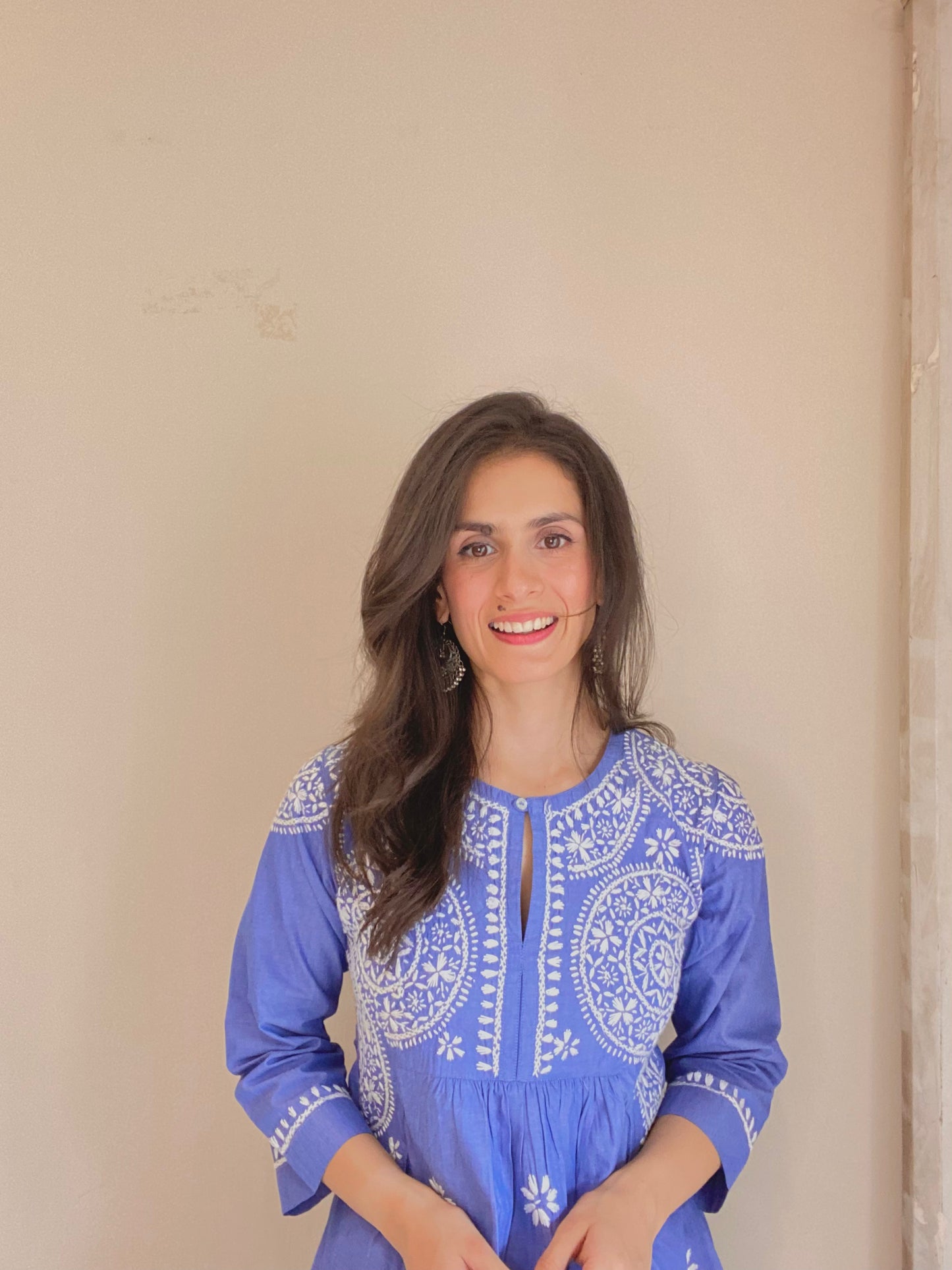 Nazm Cotton Kurti and Plazo Set