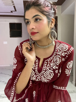 Sanal Short Flared Kurti