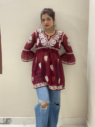 Sanal Short Flared Kurti