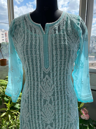 Haniya Straight Chikankari Kurti