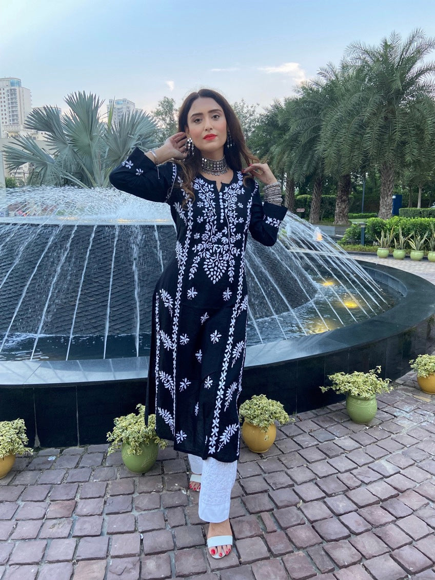 Soha Modal Kalidar Long Kurti