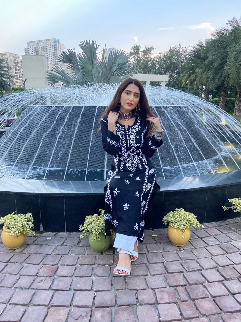 Soha Modal Kalidar Long Kurti