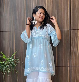 Sanal Short Flared Kurti