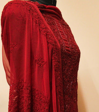 Arwa Unstitched Chikankari Three Piece Suit