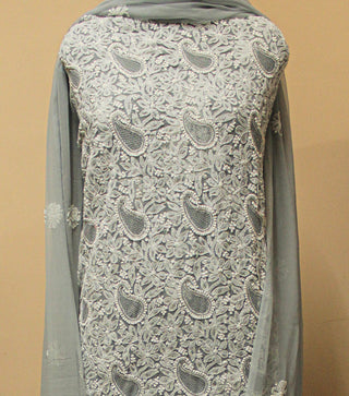 Nayla Georgette Three Piece Unstitched Suit