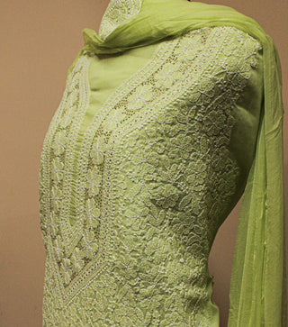 Urshia Cotton Unstitched Three Piece Suit Set