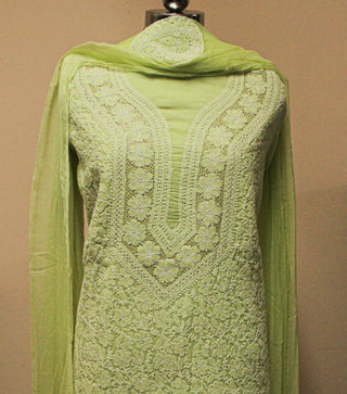 Urshia Cotton Unstitched Three Piece Suit Set