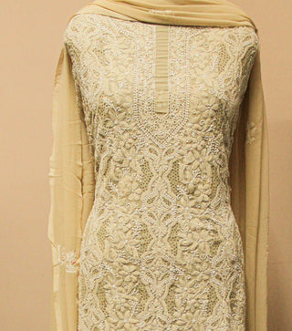 Mani Georgette Three Piece Suit Set