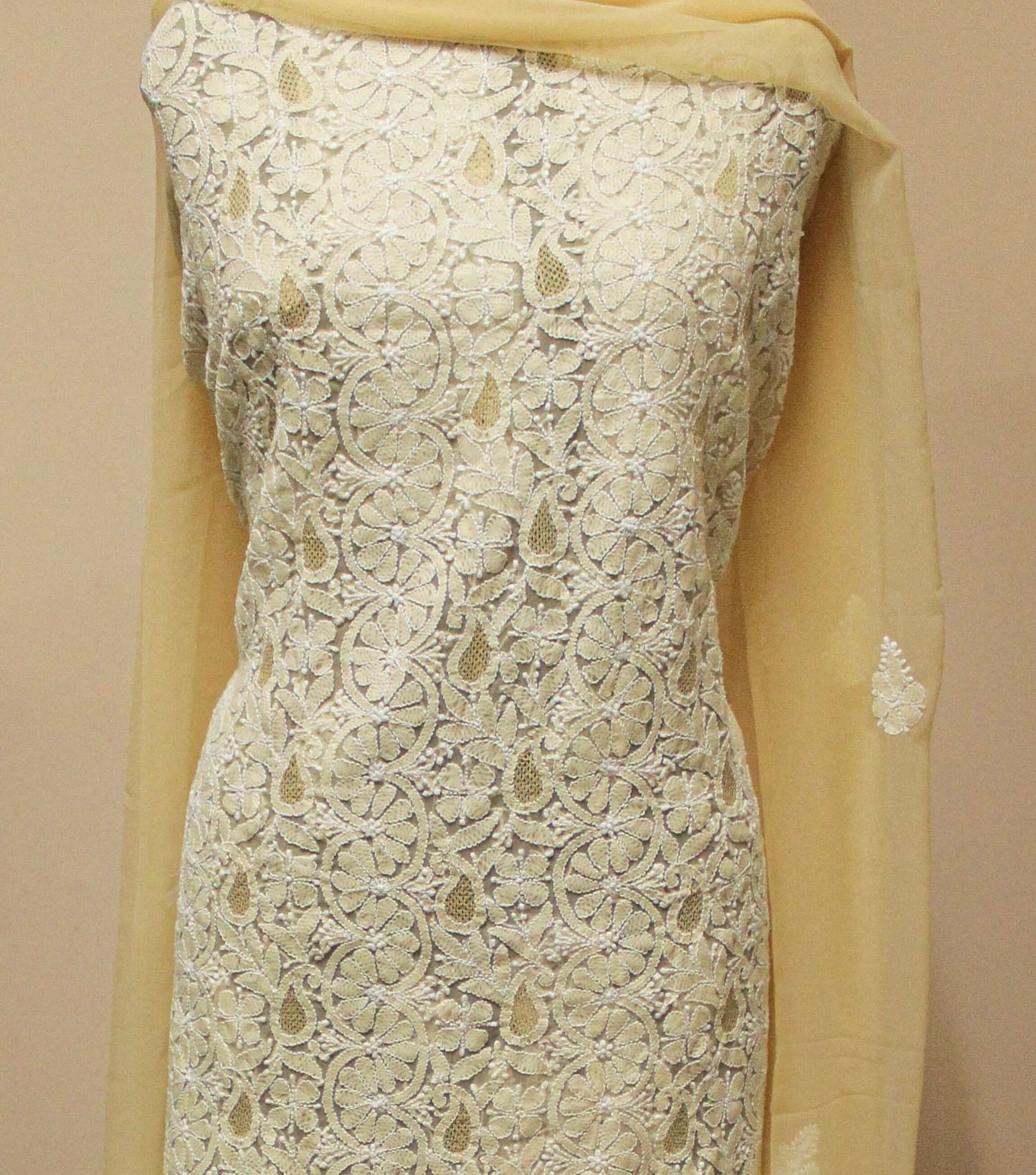 Halla Georgette Three Piece Suit Set