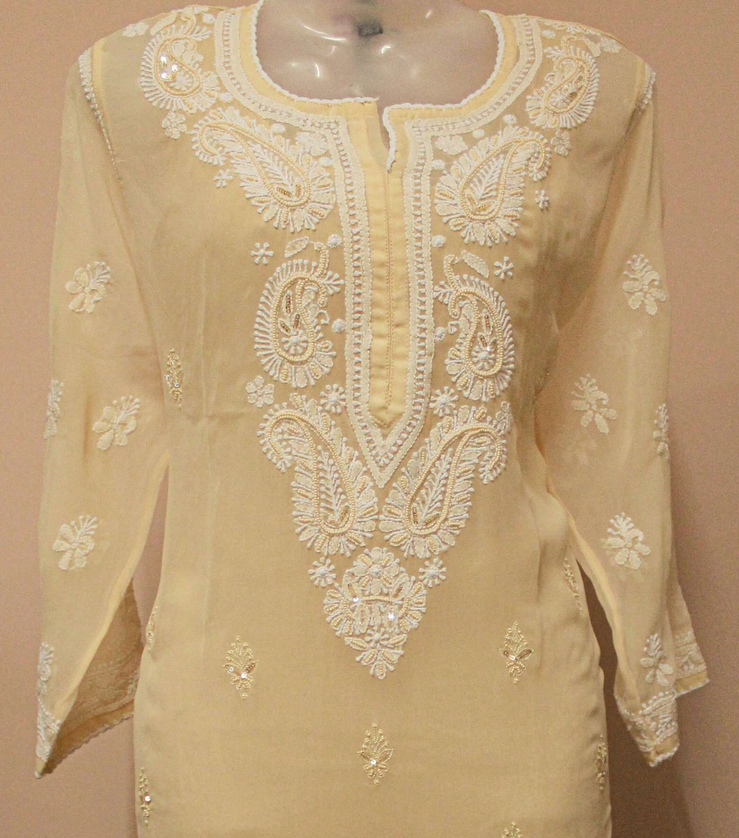 Dareen Straight Georgette Kurti