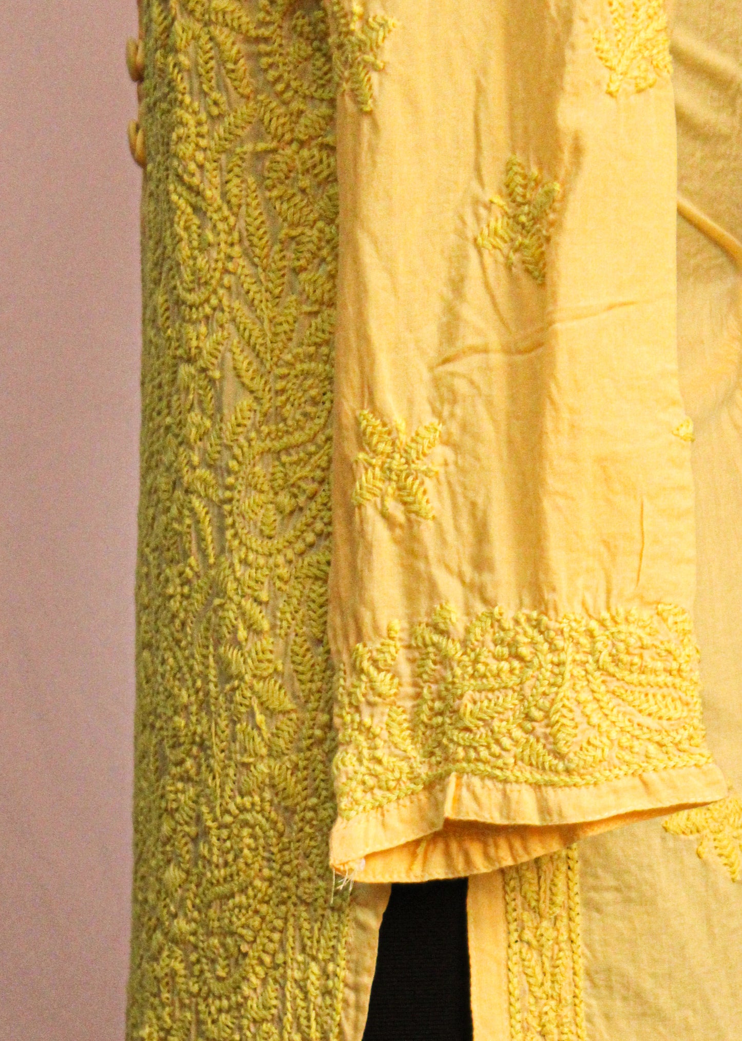 Noorsa Cotton Kurti with Side Button