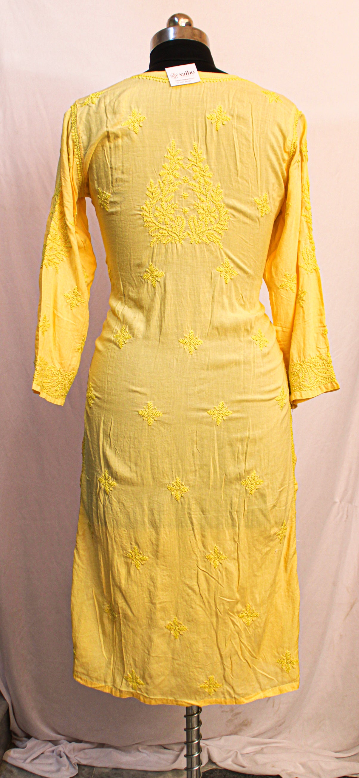 Noorsa Cotton Kurti with Side Button