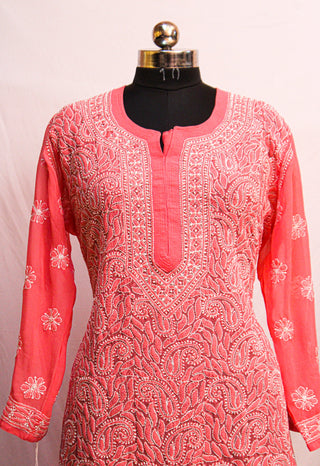 Nida Straight Georgette Kurti