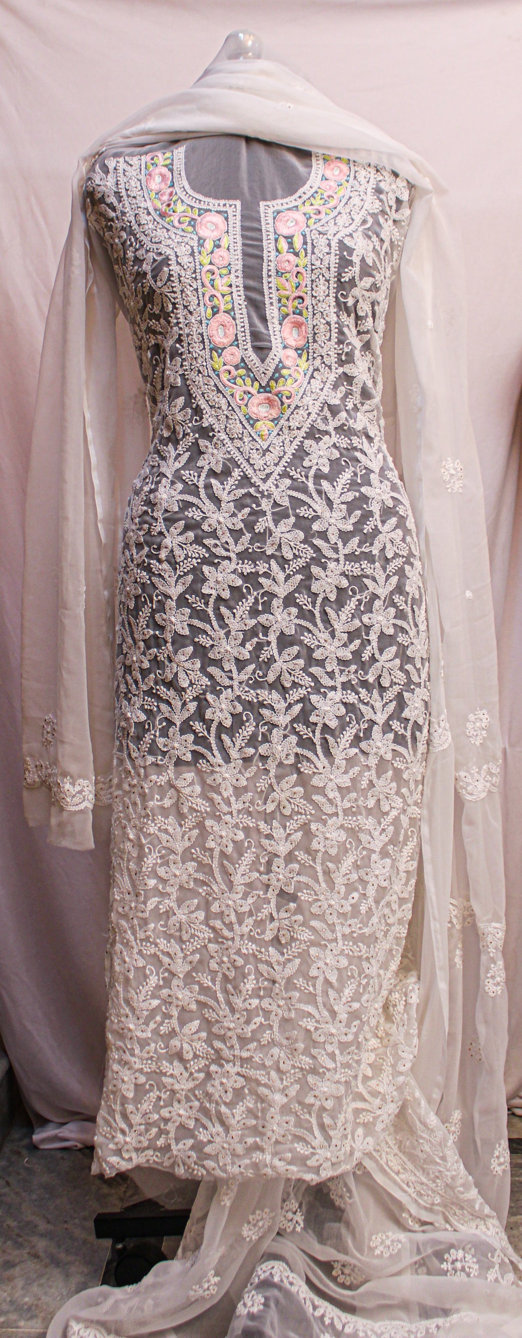 Noor Georgette Three Piece Suit Set