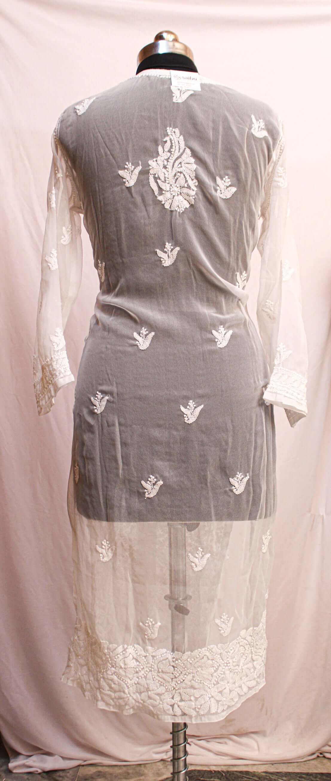Heena Straight Georgette Kurti