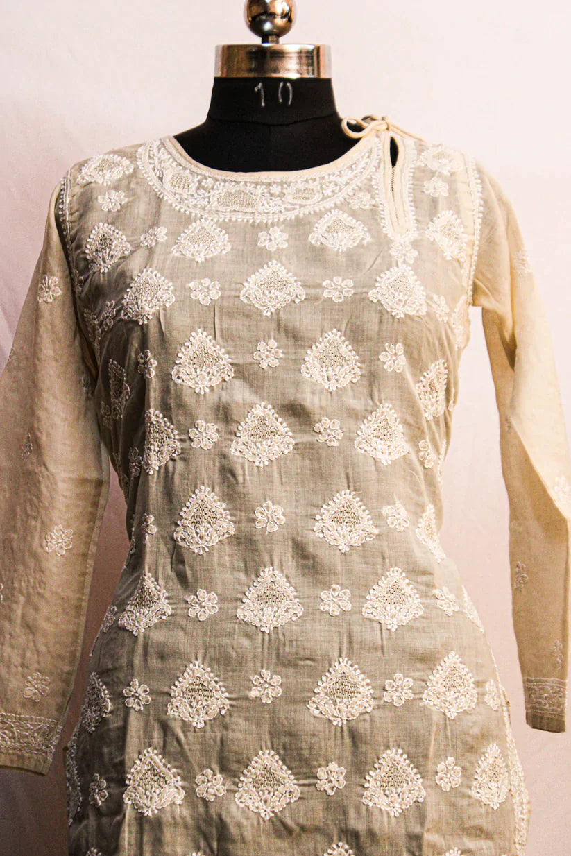 Hifsa Long Cotton Kurti