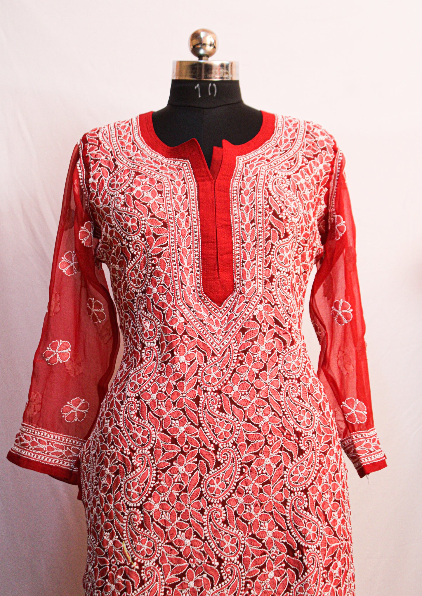 Nida Straight Georgette Kurti