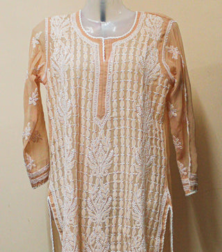Haniya Straight Chikankari Kurti