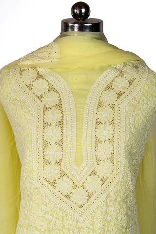 Urshia Cotton Unstitched Three Piece Suit Set