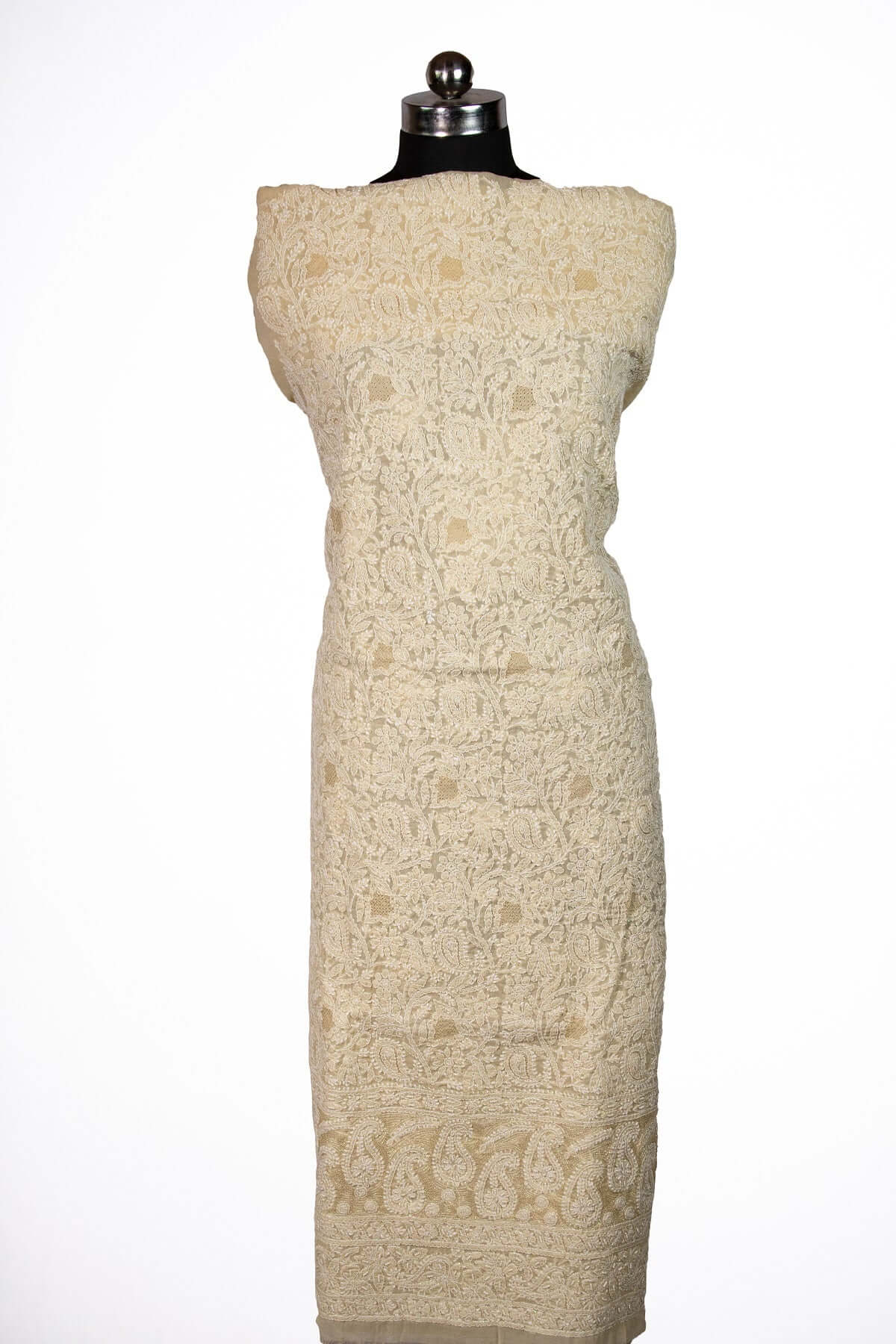 Badra Jaali Cotton Unstitched Kurti