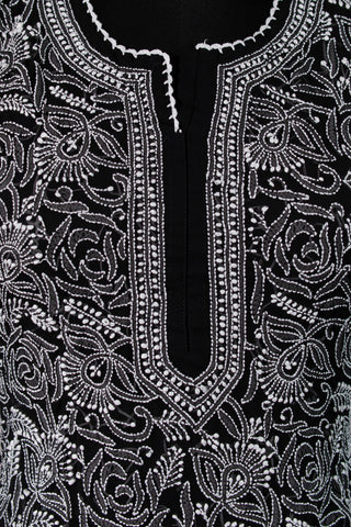 Yasira Straight Georgette Kurti