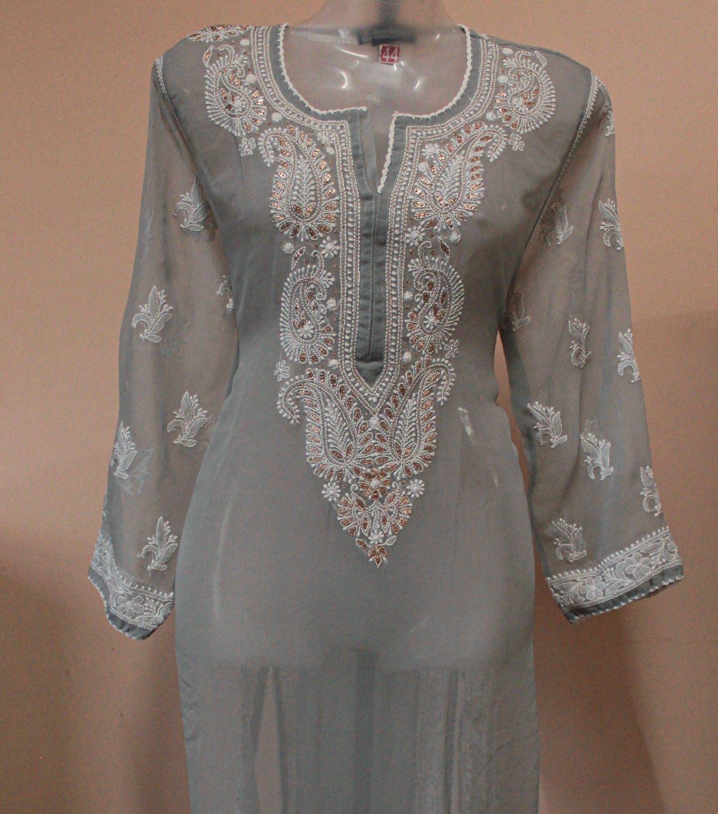 Insha Straight Georgette Kurti