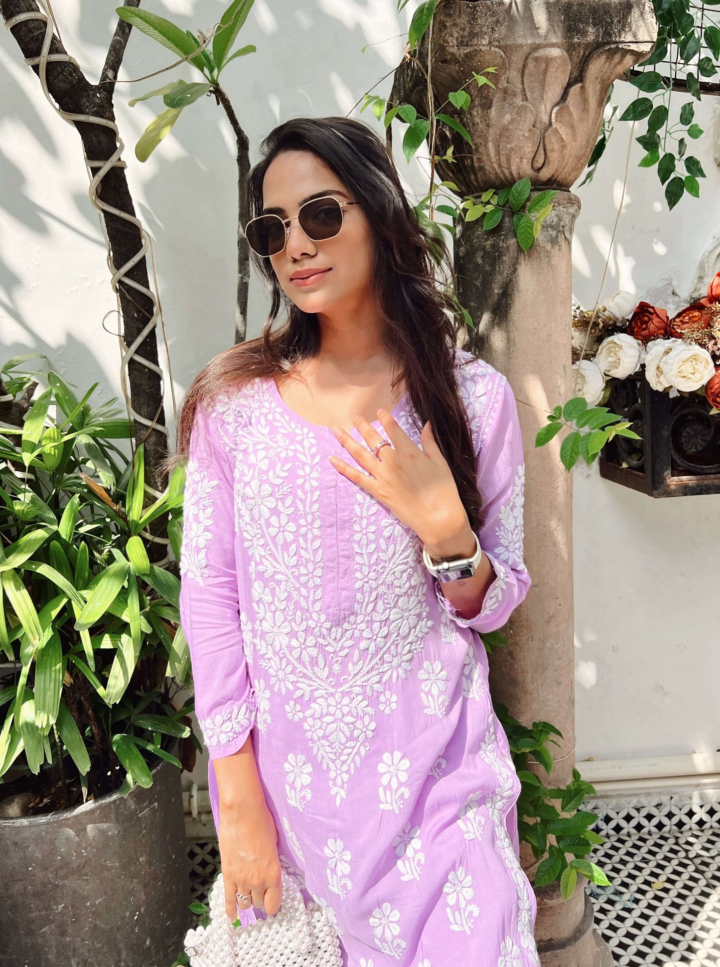 Aaliya Long Modal Kurta