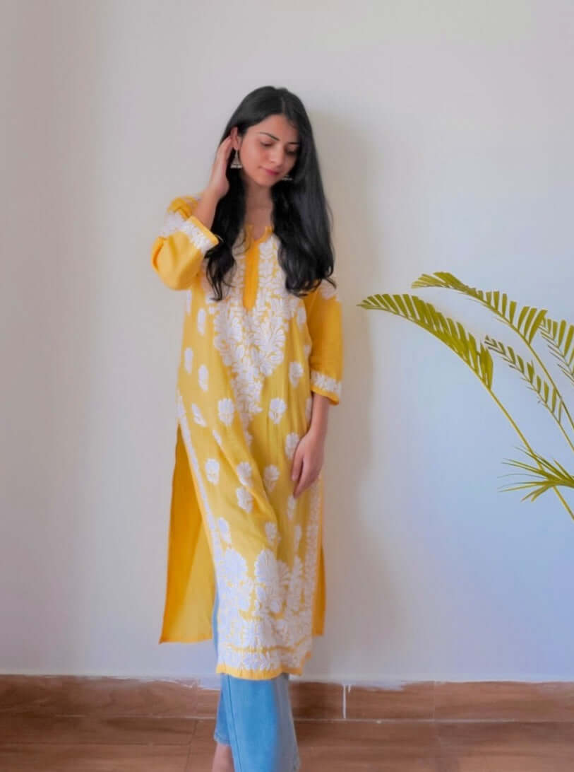 Aaliya Long Modal Kurta