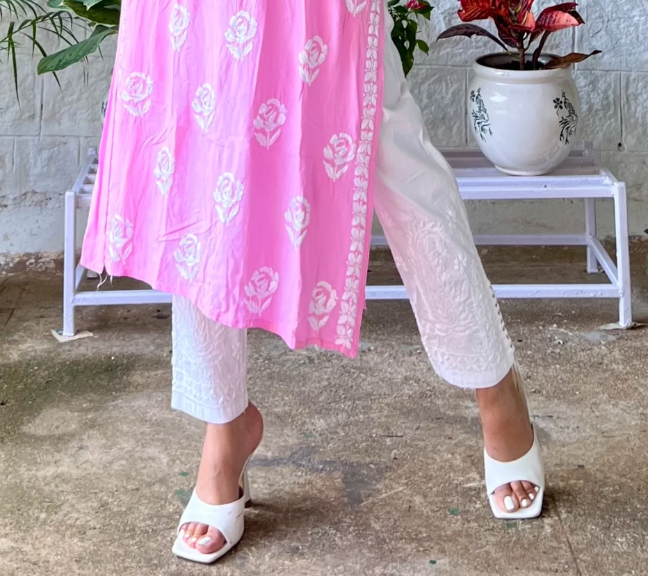 Salma Cotton Straight Pants