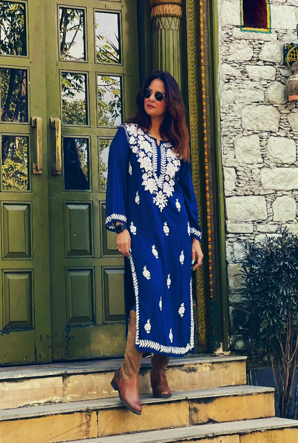 Iqra Straight Modal Kurti