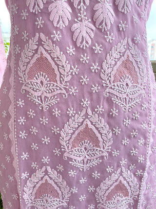 Shiza Straight Georgette Kurti