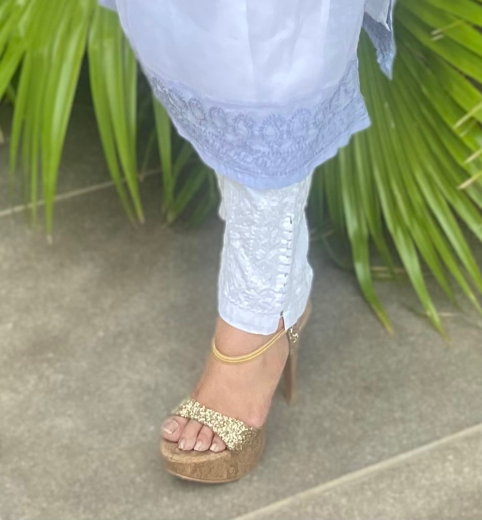 Salma Cotton Straight Pants