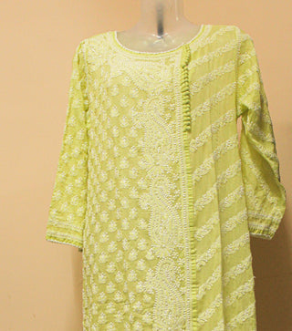Hina Cotton Kurti With Side Buttons