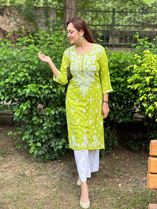 Tahira Rayon Printed Kurti