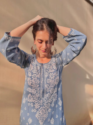 Tahira Rayon Printed Kurti