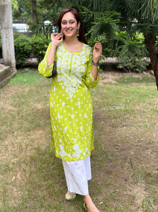 Tahira Rayon Printed Kurti