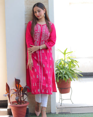 Bahira Straight Cotton Kurta