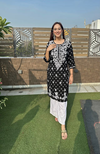 Tahira Rayon Printed Kurti