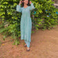 Shahi Mulmul Cotton Chikankari Kurta and Pant Set