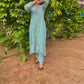 Shahi Mulmul Cotton Chikankari Kurta and Pant Set