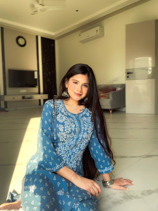 Tahira Rayon Printed Kurti