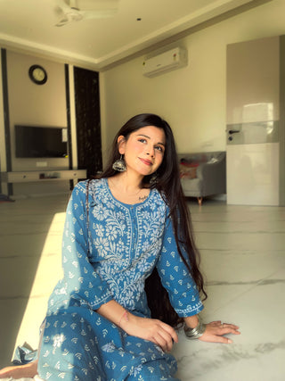 Tahira Rayon Printed Kurti