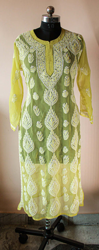 Eshal Straight Georgette kurti