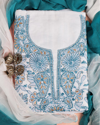 Lamia Cotton Gota Patti Suit Set